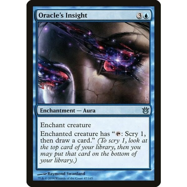 Magic: The Gathering Oracle's Insight (047) Lightly Played