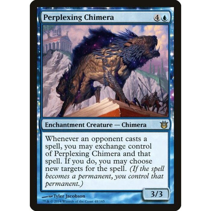 Magic: The Gathering Perplexing Chimera (048) Damaged