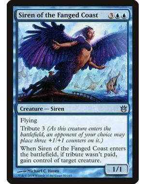 Magic: The Gathering Siren of the Fanged Coast (050) Lightly Played