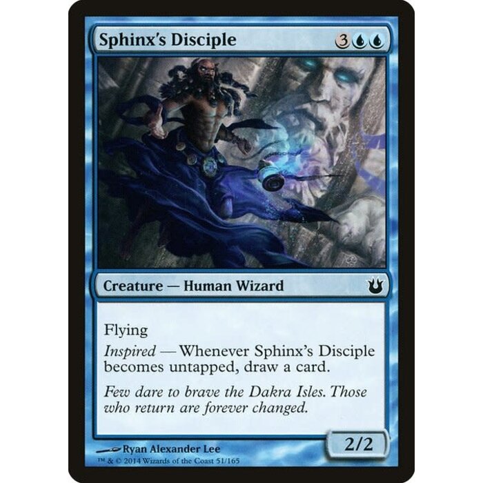 Magic: The Gathering Sphinx's Disciple (051) Lightly Played