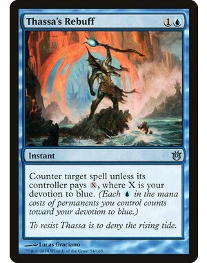 Magic: The Gathering Thassa's Rebuff (054) Lightly Played