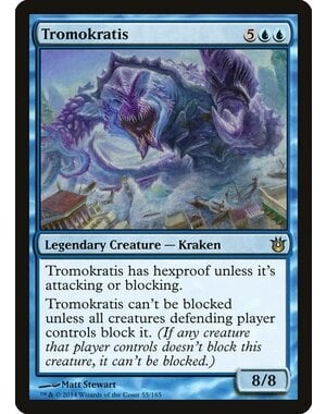 Magic: The Gathering Tromokratis (055) Damaged