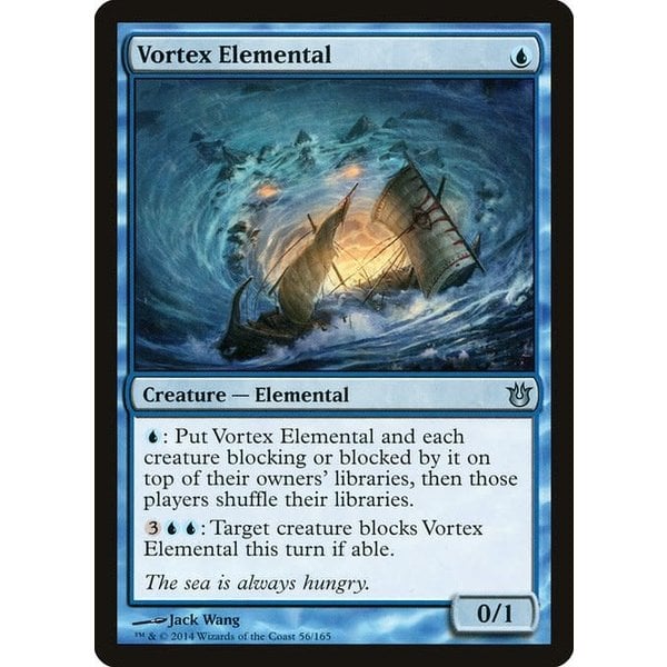 Magic: The Gathering Vortex Elemental (056) Lightly Played