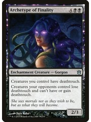 Magic: The Gathering Archetype of Finality (058) Lightly Played