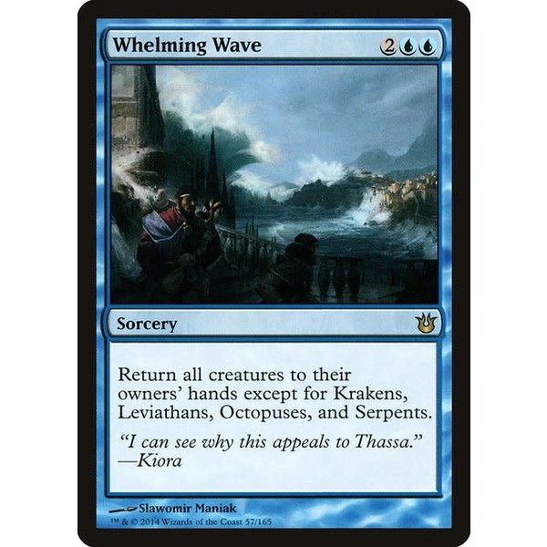 Magic: The Gathering Whelming Wave (057) Lightly Played