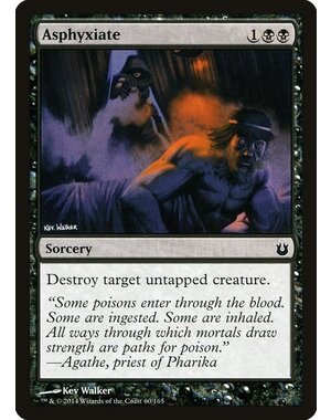 Magic: The Gathering Asphyxiate (060) Lightly Played