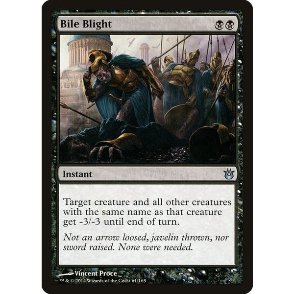Magic: The Gathering Bile Blight (061) Lightly Played