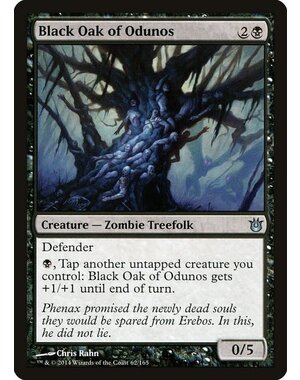 Magic: The Gathering Black Oak of Odunos (062) Lightly Played