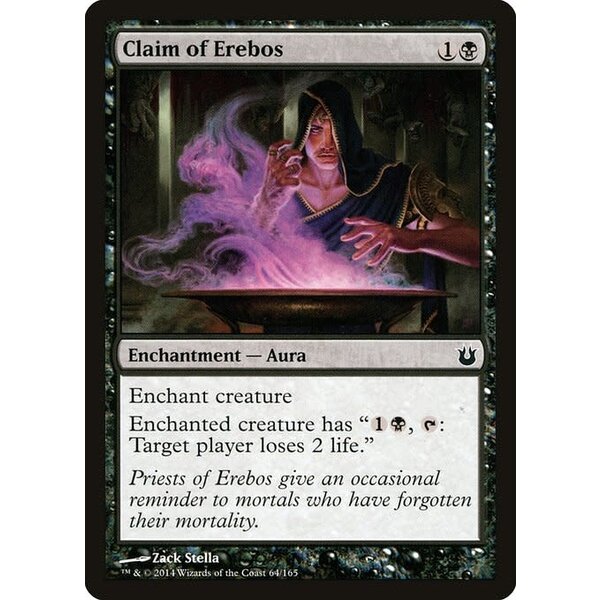Magic: The Gathering Claim of Erebos (064) Lightly Played