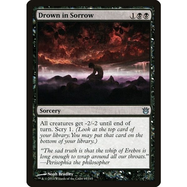 Magic: The Gathering Drown in Sorrow (065) Lightly Played