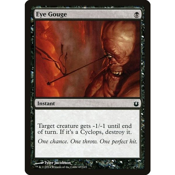 Magic: The Gathering Eye Gouge (067) Lightly Played