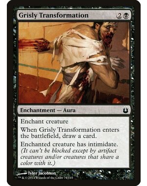 Magic: The Gathering Grisly Transformation (074) Lightly Played