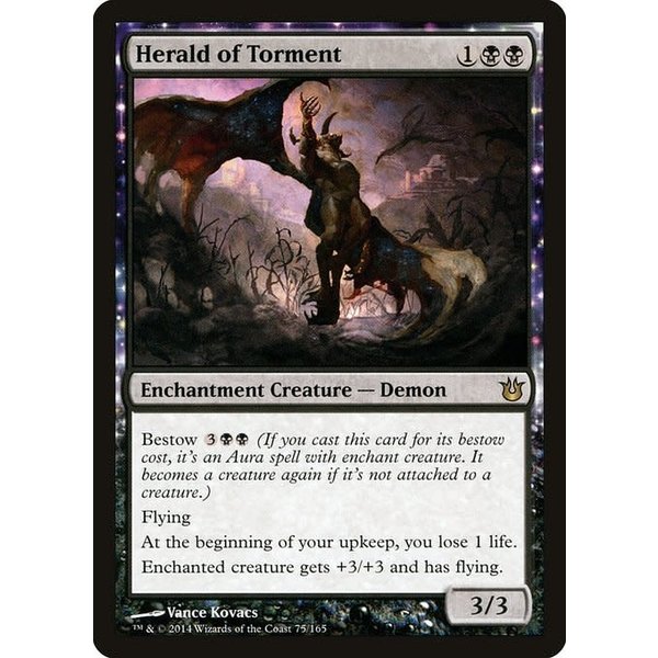 Magic: The Gathering Herald of Torment (075) Lightly Played