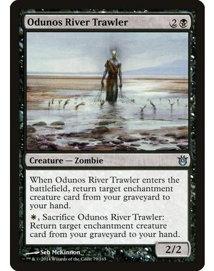 Magic: The Gathering Odunos River Trawler (079) Moderately Played