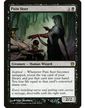 Magic: The Gathering Pain Seer (080) Damaged