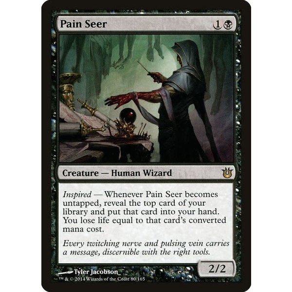 Magic: The Gathering Pain Seer (080) Lightly Played