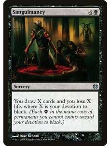 Magic: The Gathering Sanguimancy (081) Damaged