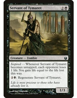 Magic: The Gathering Servant of Tymaret (082) Lightly Played