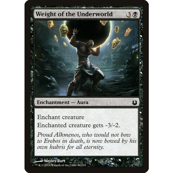 Magic: The Gathering Weight of the Underworld (086) Lightly Played