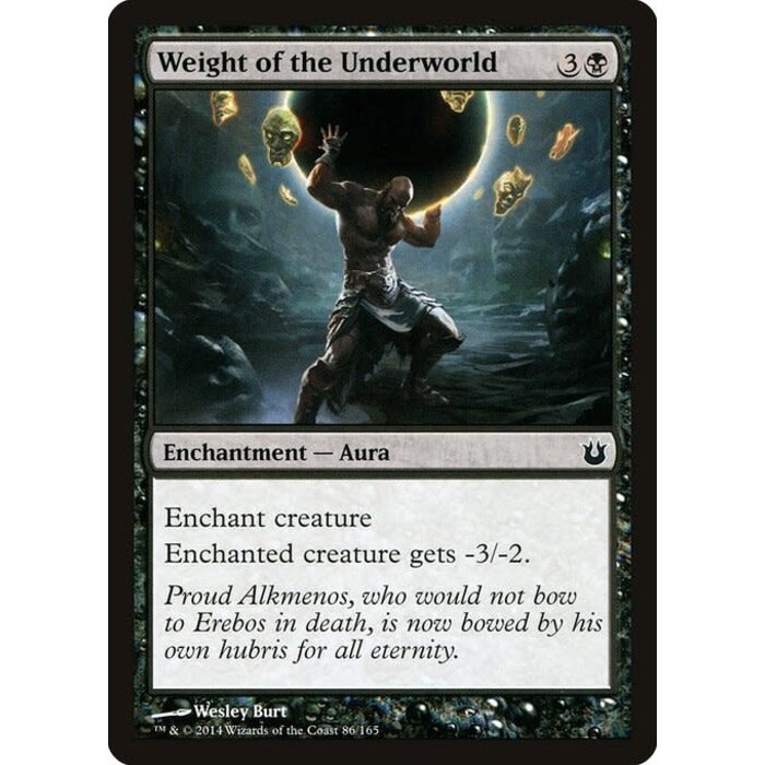 Magic: The Gathering Weight of the Underworld (086) Lightly Played
