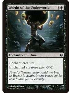 Magic: The Gathering Weight of the Underworld (086) Moderately Played