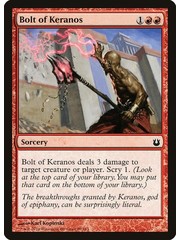 Magic: The Gathering Bolt of Keranos (089) Moderately Played Foil
