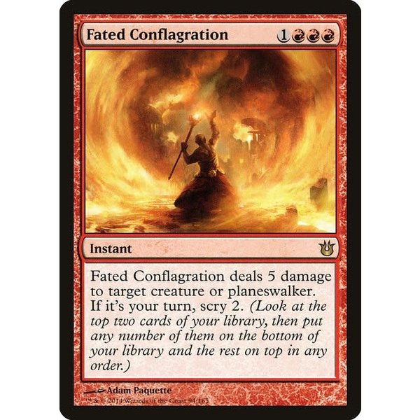 Magic: The Gathering Fated Conflagration (094) Damaged