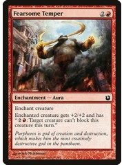 Magic: The Gathering Fearsome Temper (095) Lightly Played