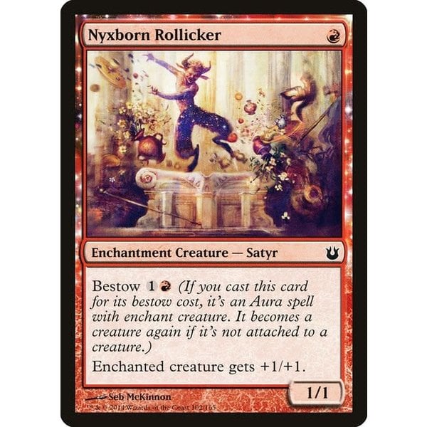 Magic: The Gathering Nyxborn Rollicker (102) Lightly Played