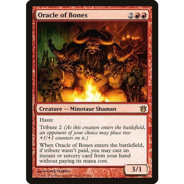 Magic: The Gathering Oracle of Bones (103) Damaged