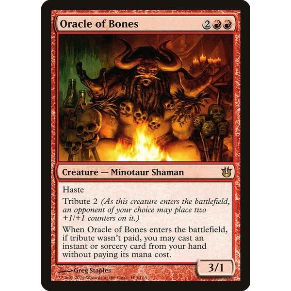 Magic: The Gathering Oracle of Bones (103) Lightly Played