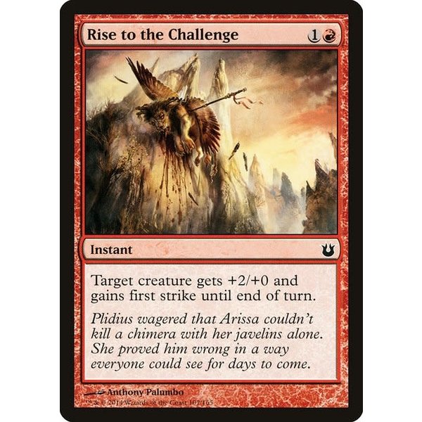 Magic: The Gathering Rise to the Challenge (107) Lightly Played