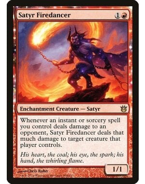 Magic: The Gathering Satyr Firedancer (108) Lightly Played