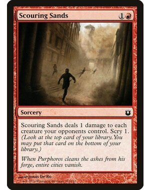 Magic: The Gathering Scouring Sands (110) Lightly Played