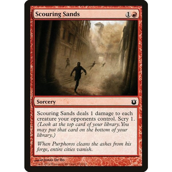 Magic: The Gathering Scouring Sands (110) Lightly Played