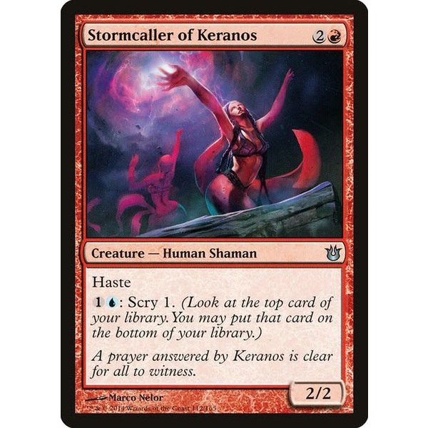 Magic: The Gathering Stormcaller of Keranos (112) Lightly Played