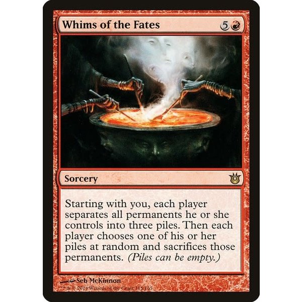 Magic: The Gathering Whims of the Fates (115) Damaged