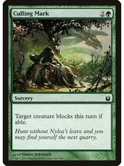 Magic: The Gathering Culling Mark (120) Lightly Played