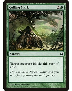 Magic: The Gathering Culling Mark (120) Lightly Played