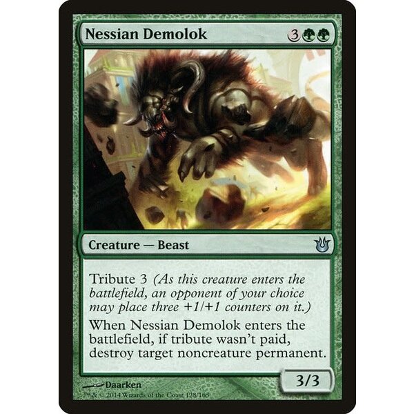 Magic: The Gathering Nessian Demolok (128) Lightly Played