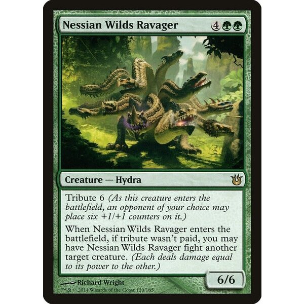 Magic: The Gathering Nessian Wilds Ravager (129) Damaged