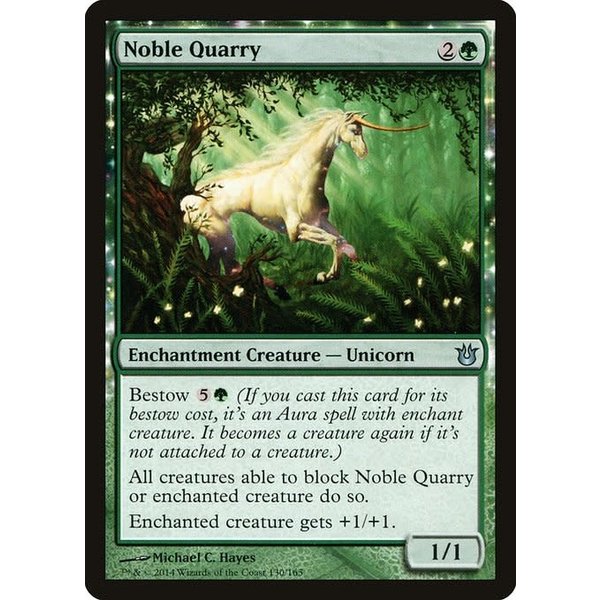 Magic: The Gathering Noble Quarry (130) Damaged