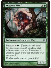 Magic: The Gathering Nyxborn Wolf (131) Damaged