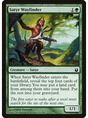 Magic: The Gathering Satyr Wayfinder (136) Moderately Played