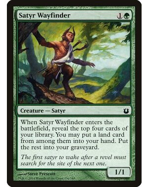 Magic: The Gathering Satyr Wayfinder (136) Moderately Played