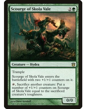 Magic: The Gathering Scourge of Skola Vale (137) Damaged