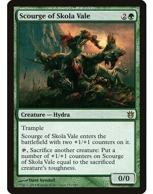 Magic: The Gathering Scourge of Skola Vale (137) Lightly Played