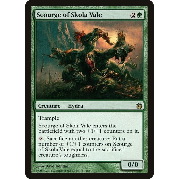 Magic: The Gathering Scourge of Skola Vale (137) Lightly Played