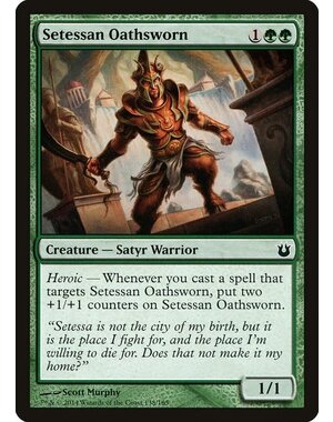 Magic: The Gathering Setessan Oathsworn (138) Lightly Played