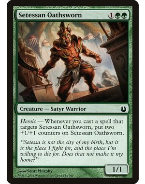 Magic: The Gathering Setessan Oathsworn (138) Moderately Played